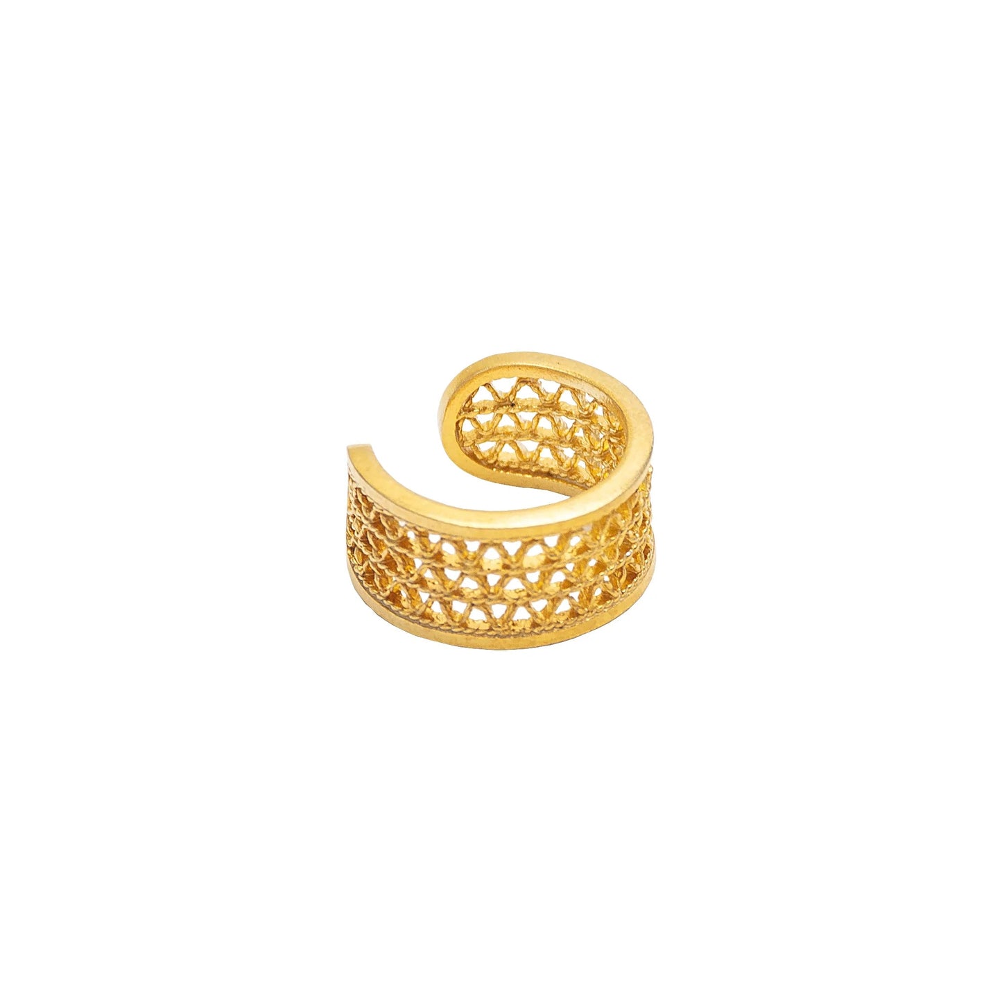 Silver Maxi Earcuff (Gold Plated)